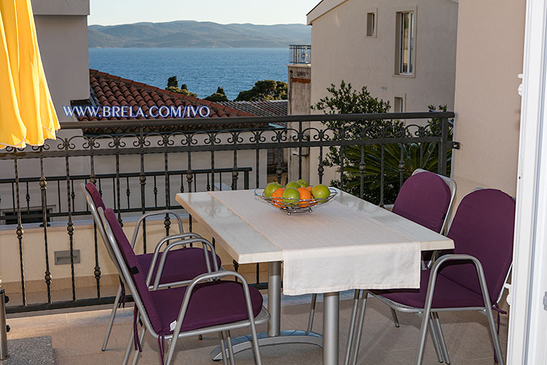 Apartments Marija, Brela - balcony