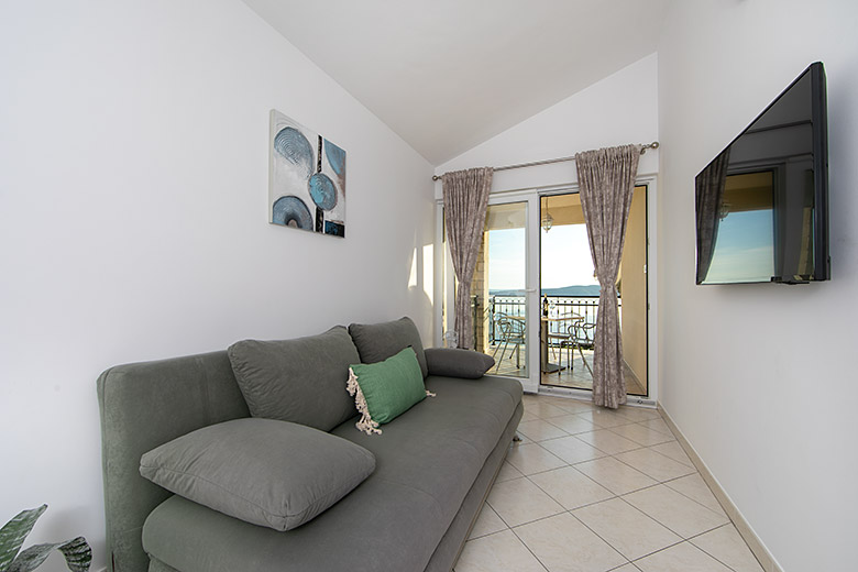 Apartments Marija, Brela - living room