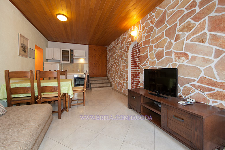 apartments Jagoda, Brela - living room