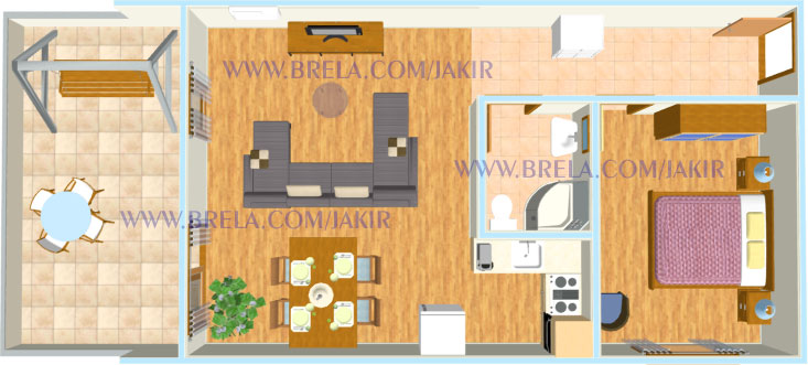 apartment plan