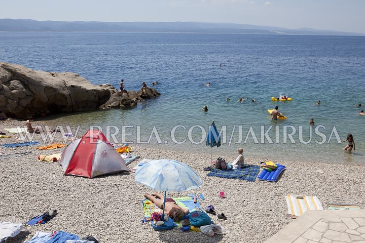 pebble beach in Brela