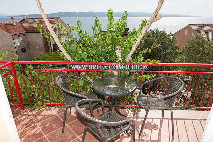 Apartments Juričić, Brela - balcony, Balkon