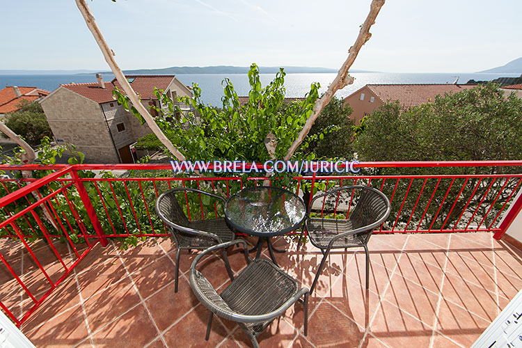 Apartments Juričić, Brela - balcony, Balkon