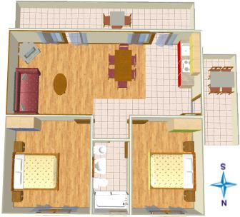 apartment's plan