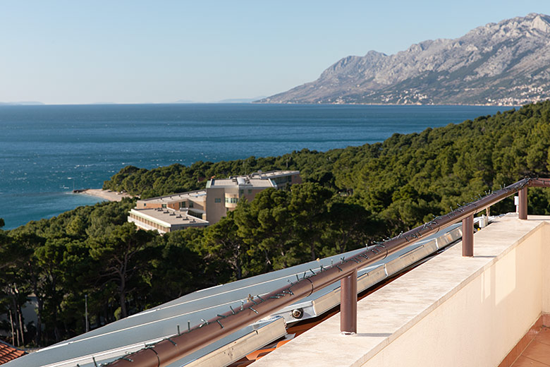 Apartments Kate, Brela - seaview panorama from balcony