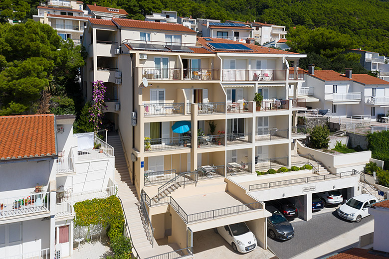 Apartments Kate, Brela - house, aerial view