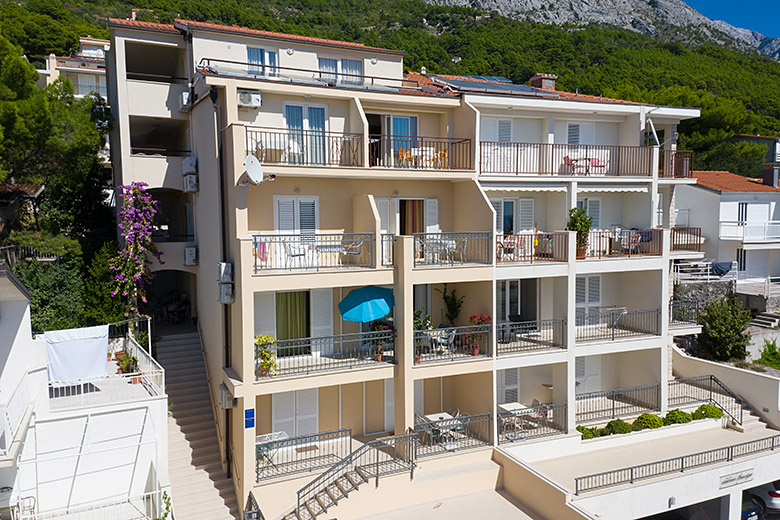 Apartments Kate, Brela - house, aerial view