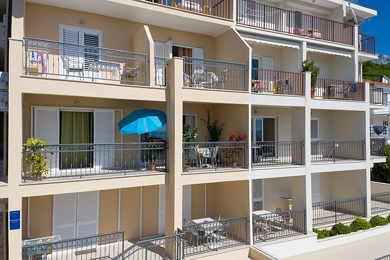 Apartments Kate, Brela - house, aerial view