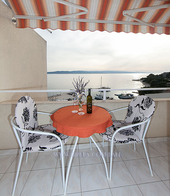 Apartments Lale, Dražen Filipović, Brela - sea view from balcony