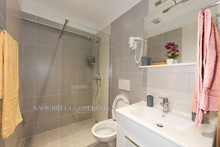 Apartments Lasta, Brela - spacious bathroom