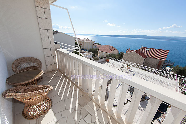 apartments Ledi, Brela - balcony