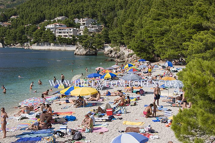 Punta Rata - famous beach in Brela