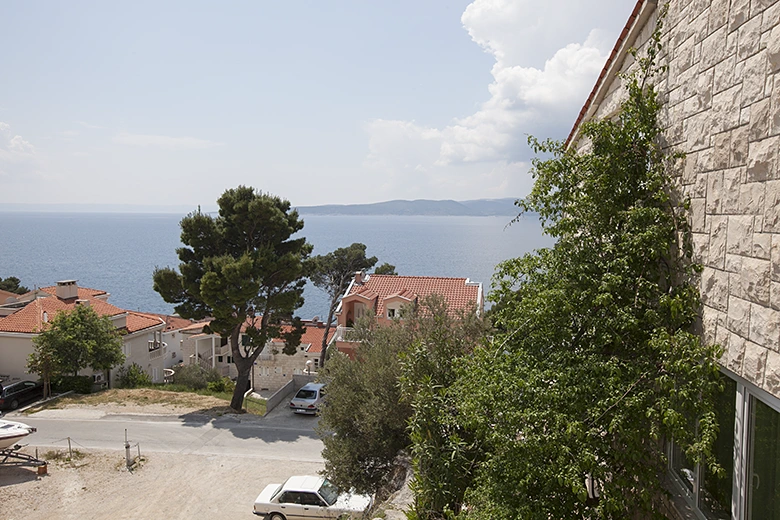 Apartments Lozo, Brela - sea view, Meerblick