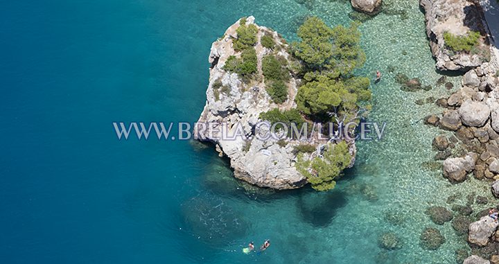 Stone Brela aerial photo