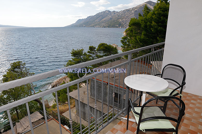 balcony with sea view