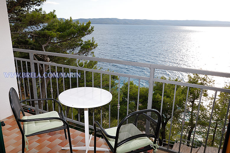 balcony with sea view