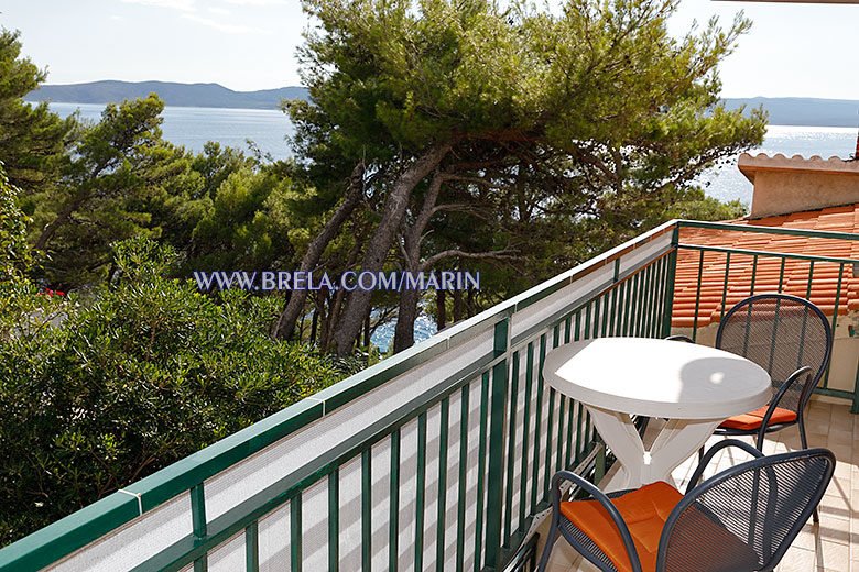 balcony with sea view