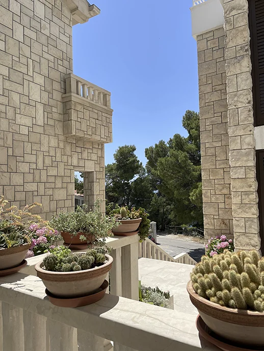 Villa Mediteran, Brela, detail - terrace