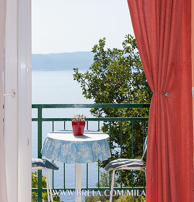 drugi balkon s pogledom na more - second balcony with sea view too