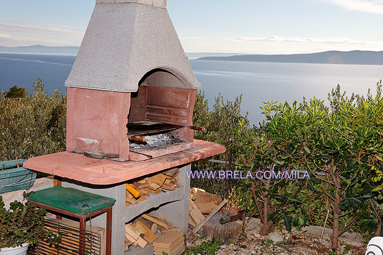 barbecue with sea view