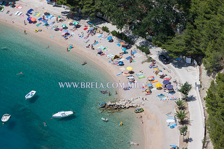 beach in Brela