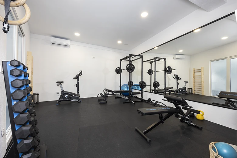 modern well equipped gym