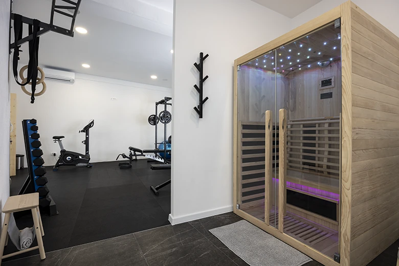 modern well equipped gym