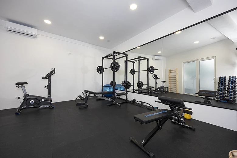 modern well equipped gym