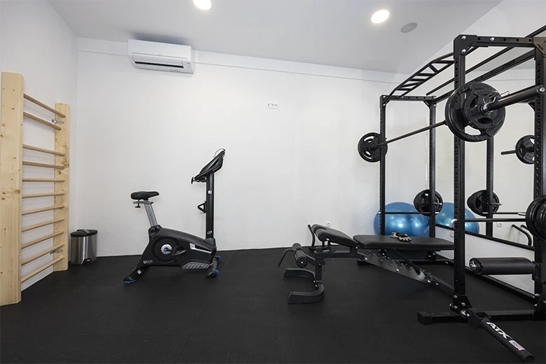 modern well equipped gym