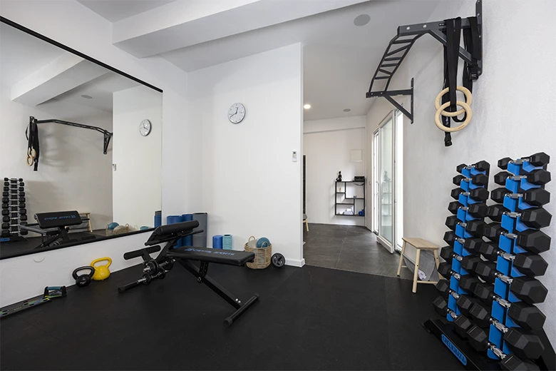 modern well equipped gym