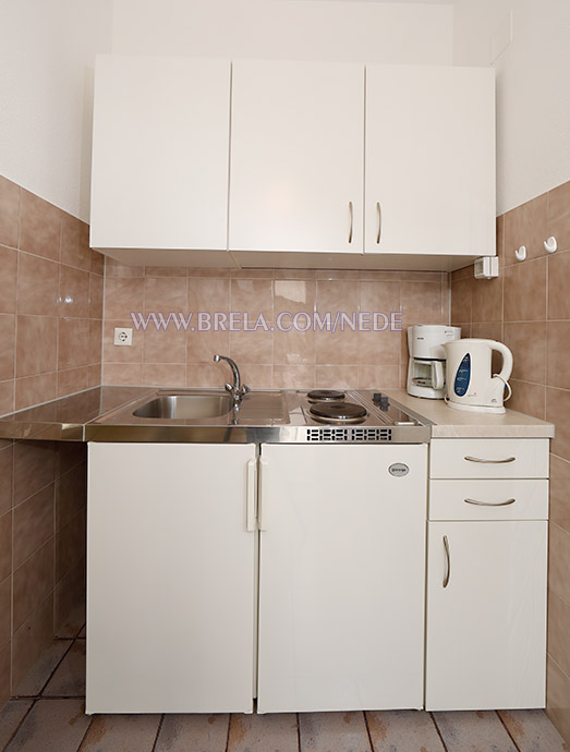 kitchen - apartments Nede, Brela