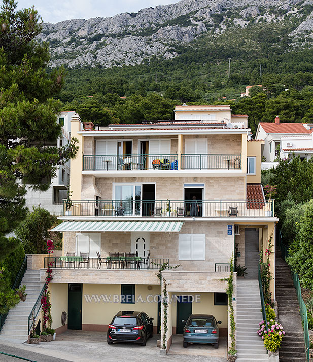 apartments Nede, Brela Soline - house