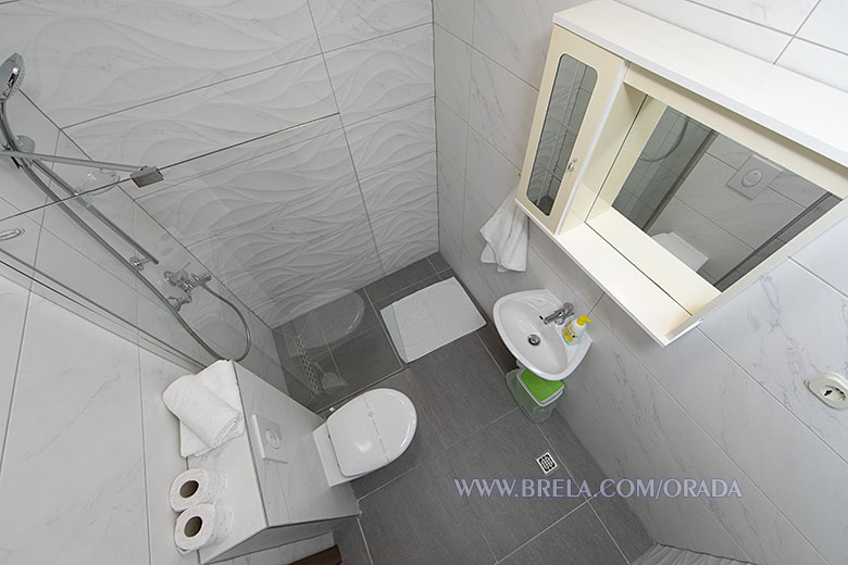 Apartments Orada, Brela - bathroom