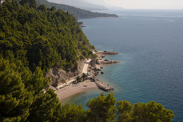 Apartments Orada, Brela - balcony with sea view