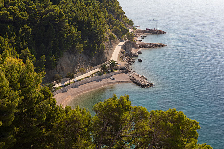 Apartments Orada, Brela - balcony with sea view