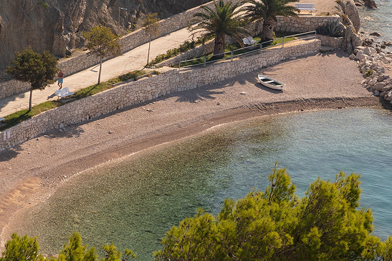 Apartments Orada, Brela - balcony with sea view