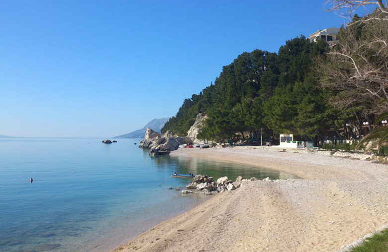 Brela beach