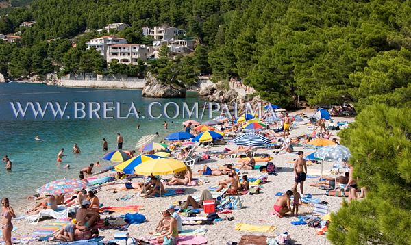 Brela soline - Punta Rata beach