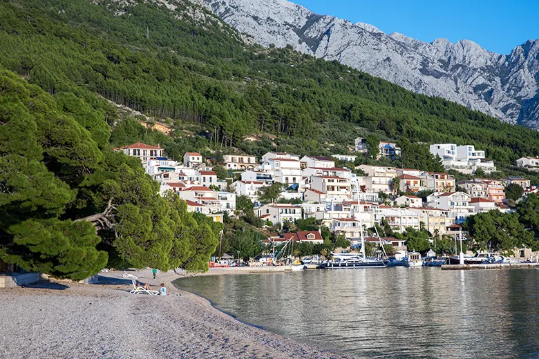 beach Soline, Brela