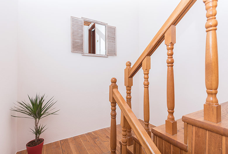 apartments Panoramico, Brela - wooden stairs