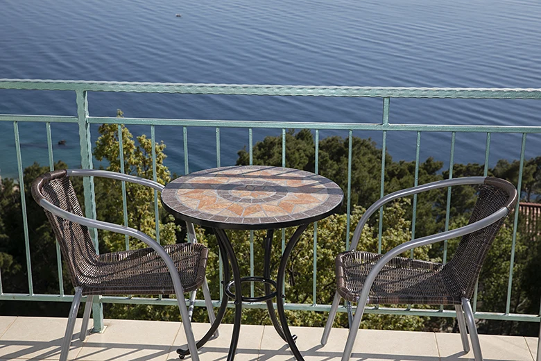 Apartments Petar, Brela - balcony with seaview