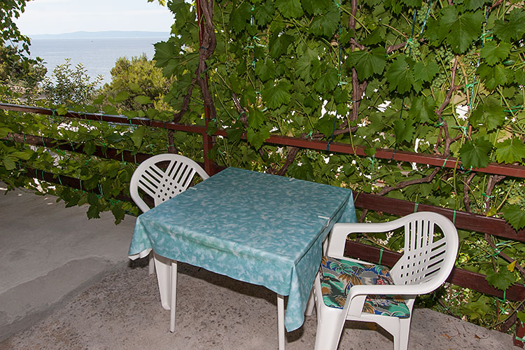 apartments Pikolo, Brela - balcony