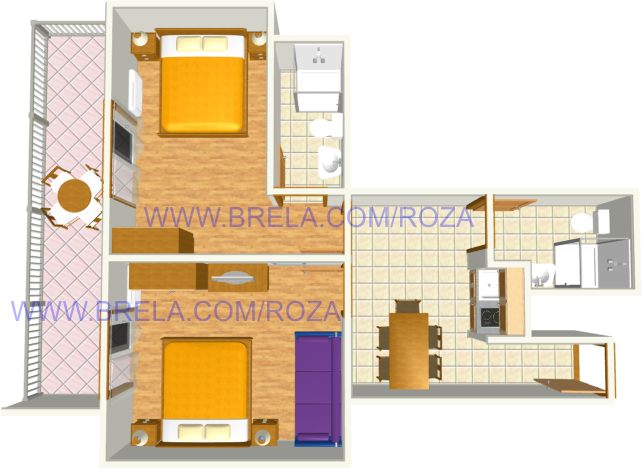 apartment's plan