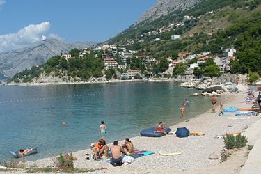 some of beaches in Brela