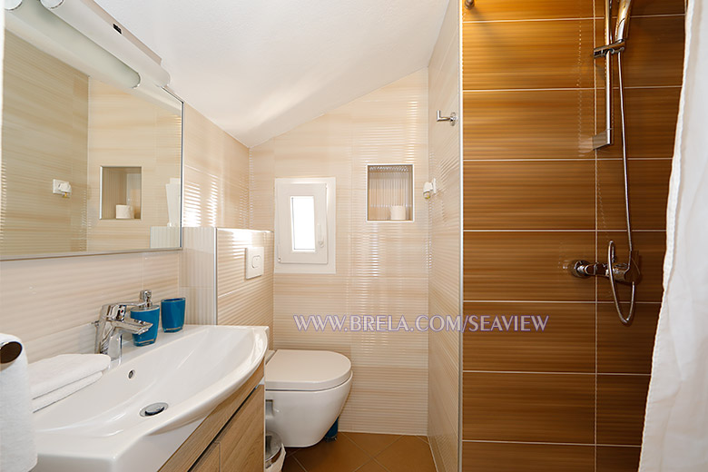 apartments Sea view, Brela - bathroom