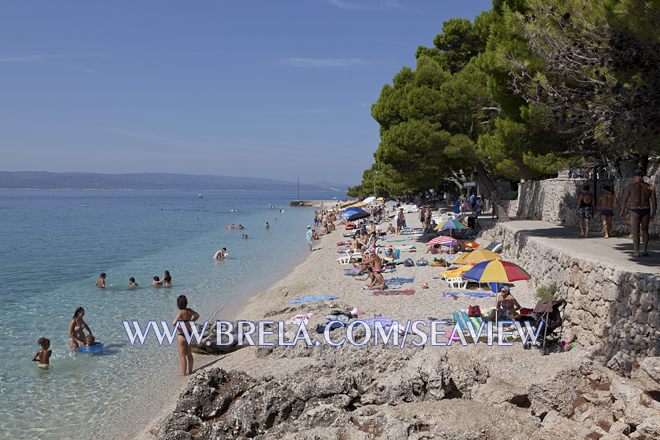 Beach in Brela