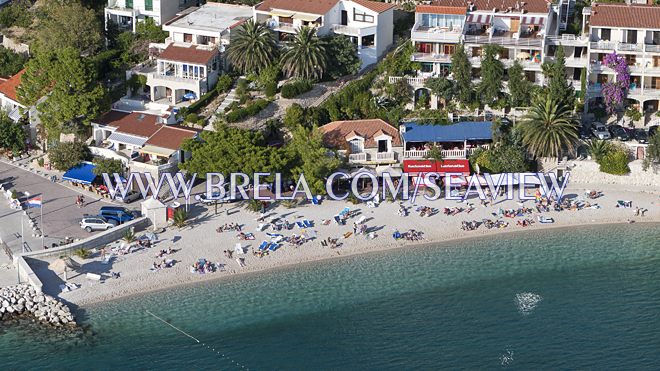 Beach in Brela Soline