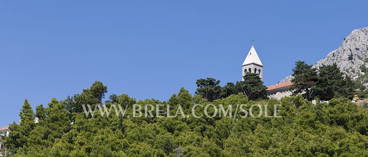 church in Brela