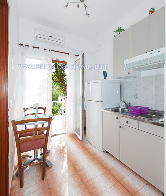 apartments Jure Šoši, Brela - dining room, kitchen