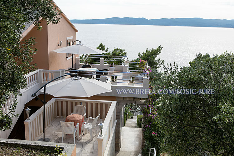 apartments Šošić, Brela - sea view